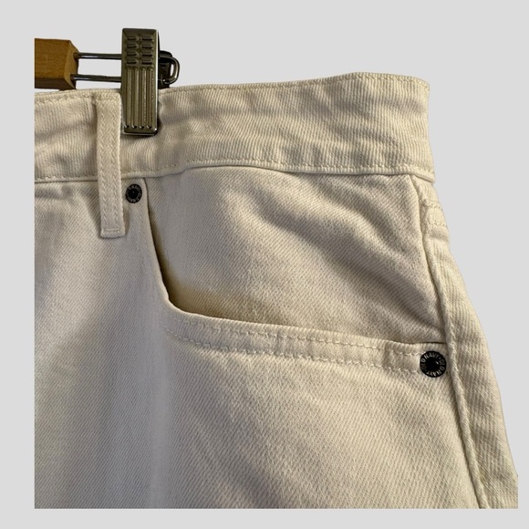 Old Navy Women’s Jean Skirt 22 White Mini - Picture 4 of 10